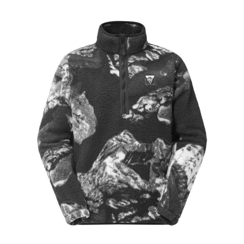 Picture Kimag Printed 1/4 Fleece Mens image number 0