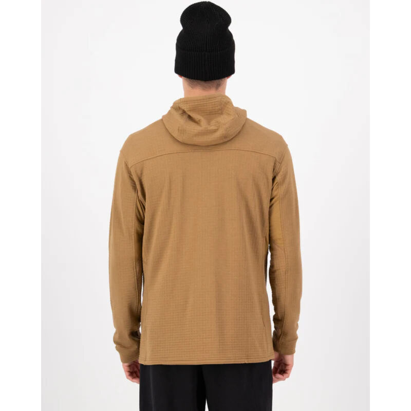 Mons Royale Offgrid Merino Fleece 1/2 Zip Long Sleeve Mens image number 2