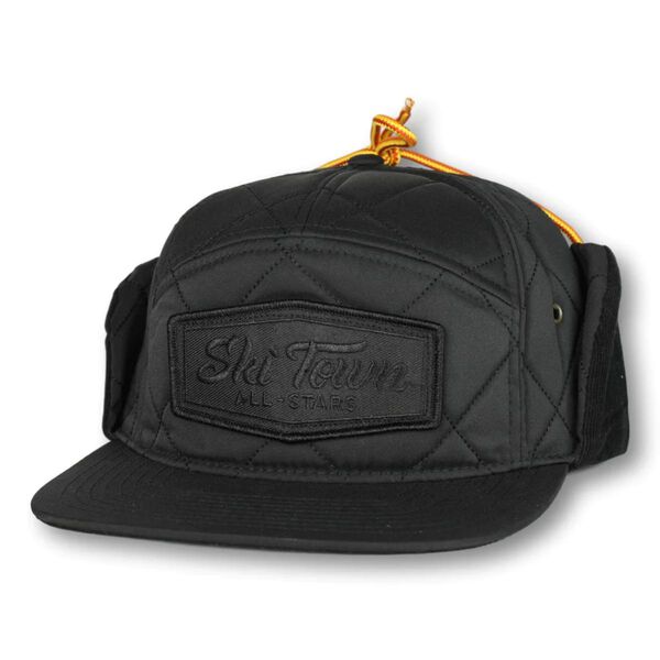 Ski Town All Stars Red Square Flap Hat