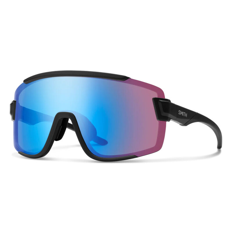 Smith Wildcat Sunglasses + ChromaPop Low Light Rose Blue Mirror Lens image number 0