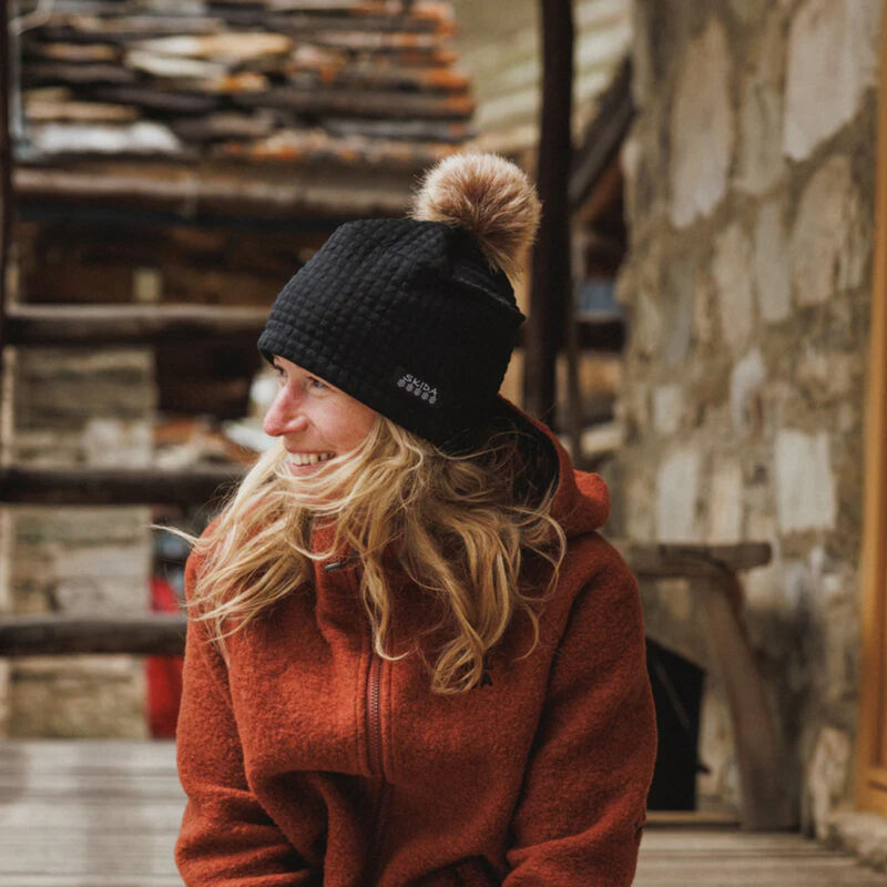 Skida Chateau Fleece-Lined Pom Hat image number 1