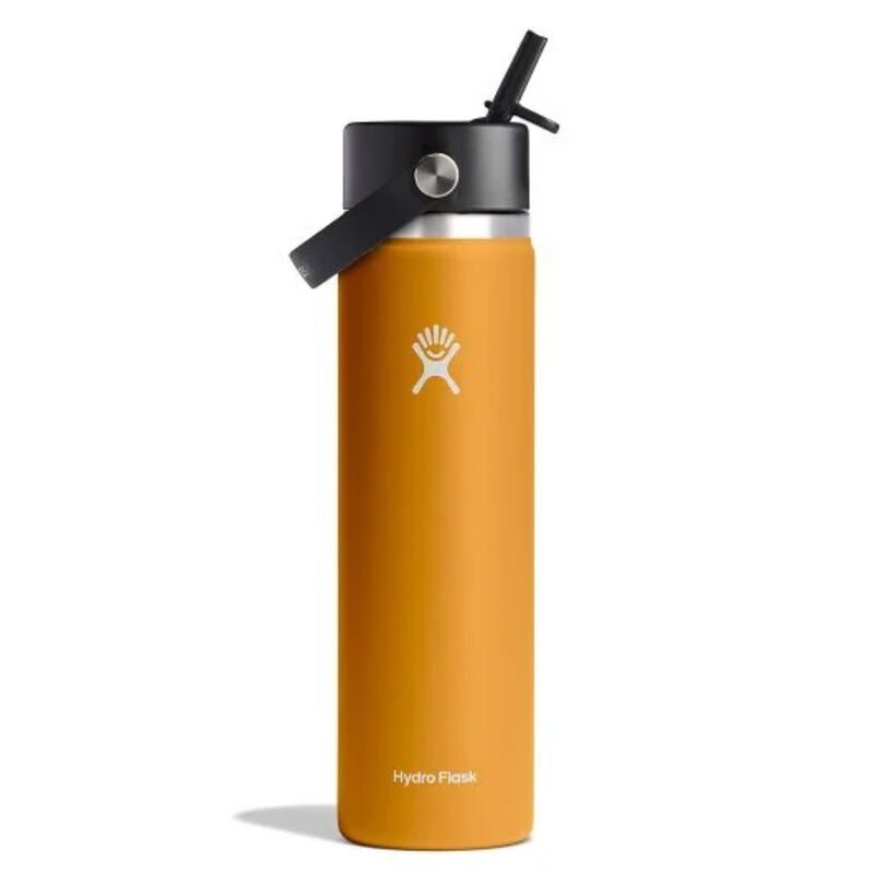 Hydro Flask 24oz Wide Mouth Water Bottle + Flex Straw Cap image number 0