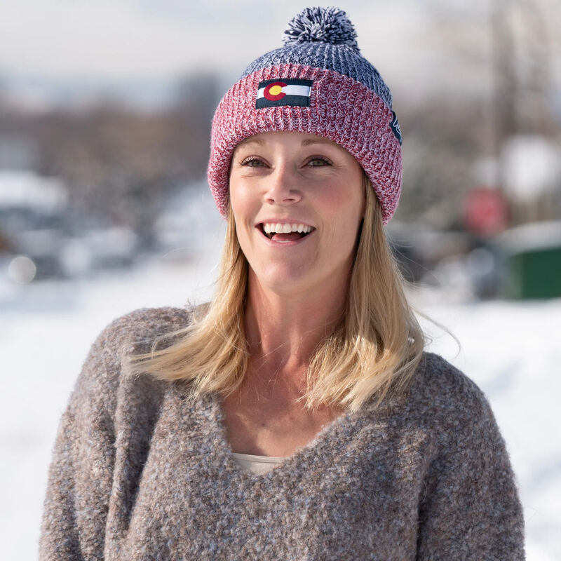 Aksels Colorado Flag Knit Beanie image number 1