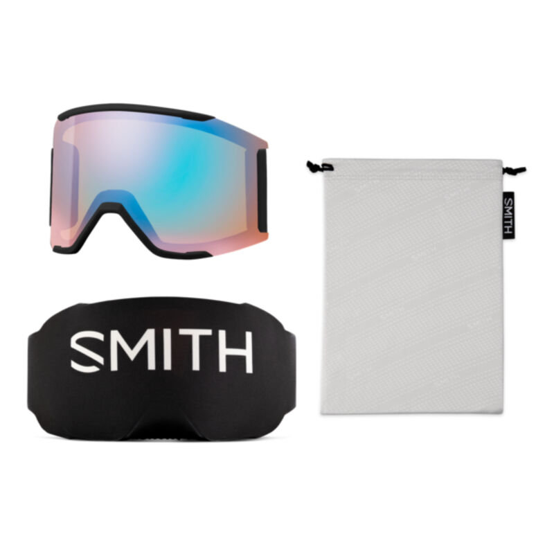 Smith Squad MAG Goggles + ChromaPop Pro Photochromic Gold Mirror Lens image number 5