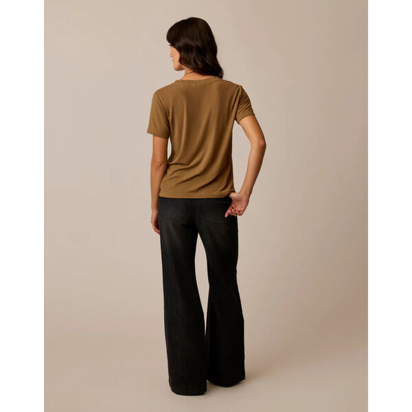 Carve Designs Farrah Lightweight Denim Wide Leg Pants Womens