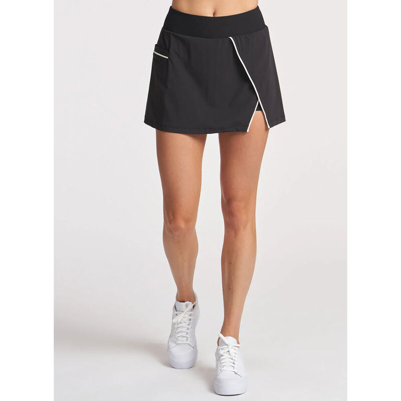 Thrive Societe Piped Slit Skort Womens image number 0