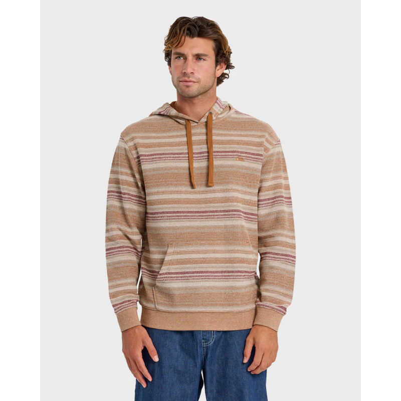 Quiksilver Great Otway Yarn-Dyed Stripe Pullover Hoodie Mens image number 2