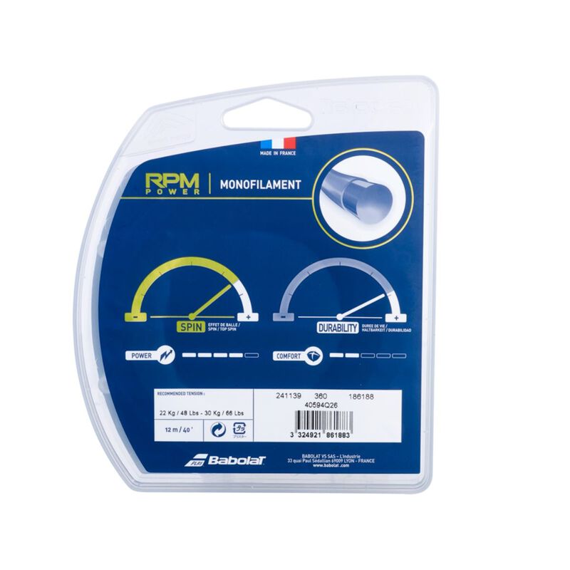 Babolat RPM Power 16 Tennis String image number 1