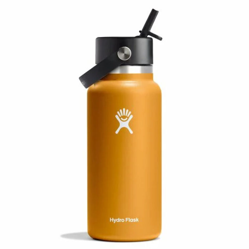 Hydro Flask 32oz Wide Mouth Water Bottle + Flex Straw Cap image number 0