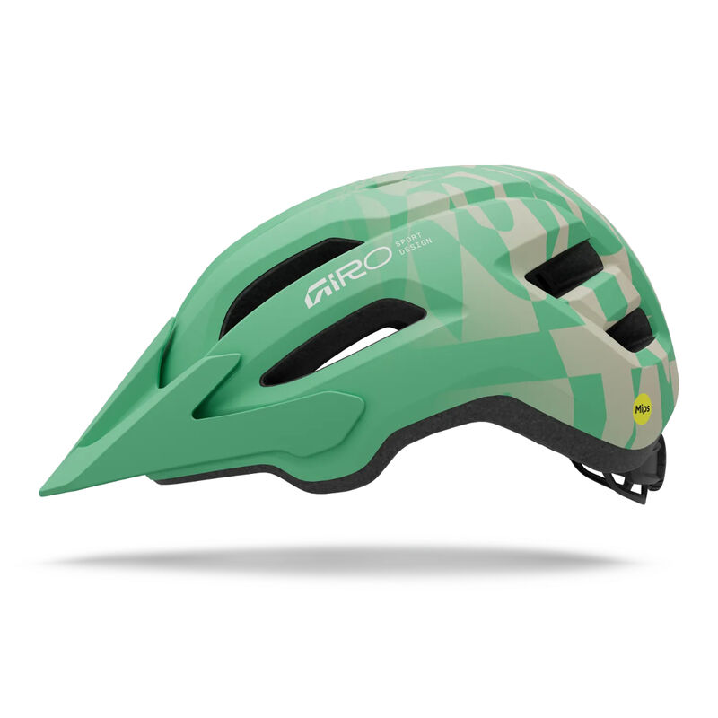 Giro Fixture MIPS II Helmet Youth - Matte Green Rush image number 1